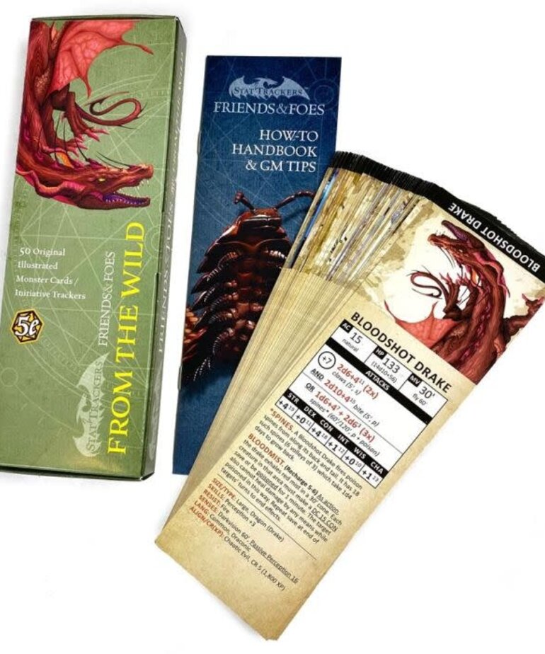 Stat Trackers 5E Stat Trackers: Friends & Foes From The Wild