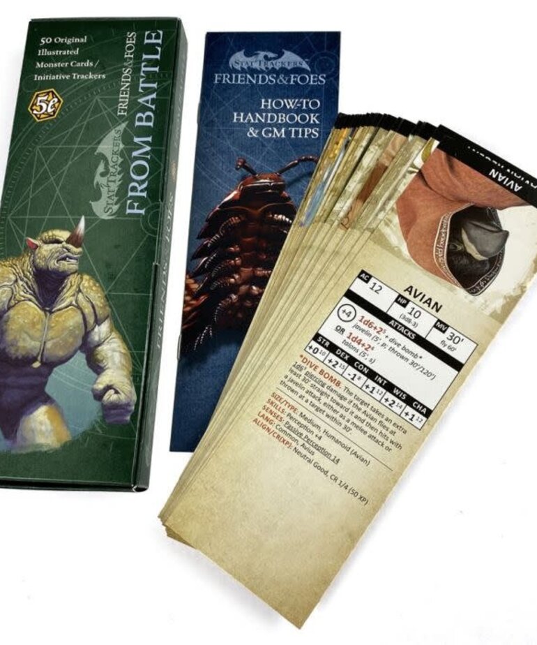 Stat Trackers 5E Stat Trackers: Friends & Foes From Battle
