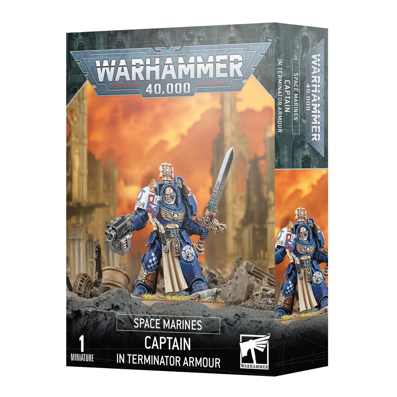 Warhammer 40k Warhammer 40k: Space Marines: Captain In Terminator Armour