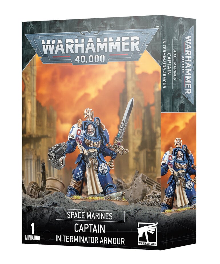 Warhammer 40k Warhammer 40k: Space Marines: Captain In Terminator Armour