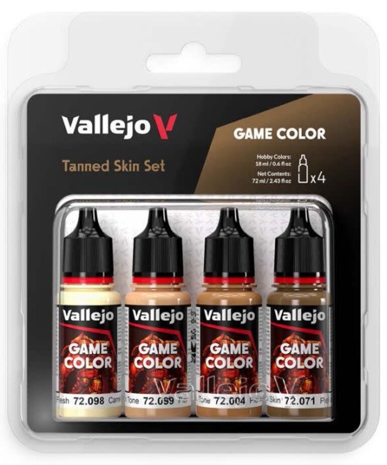 Vallejo Vallejo Game Color Tanned Skin Set