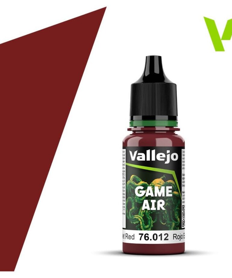 Vallejo Vallejo Game Air 76.012 Scarlet Red 18ml