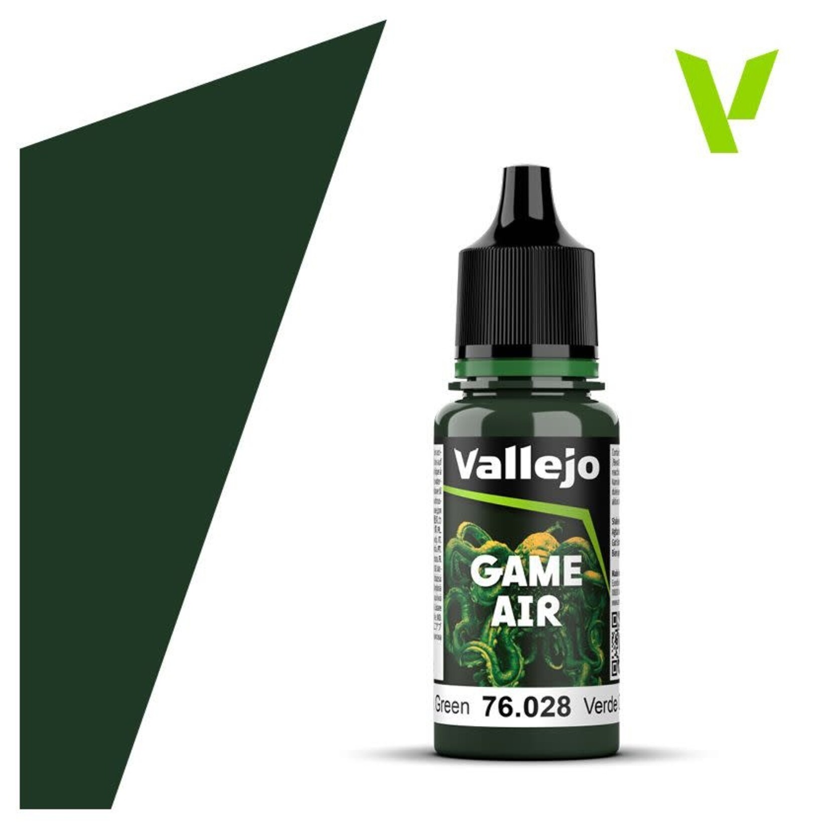 Vallejo Vallejo Game Air 76.028 Dark Green 18ml