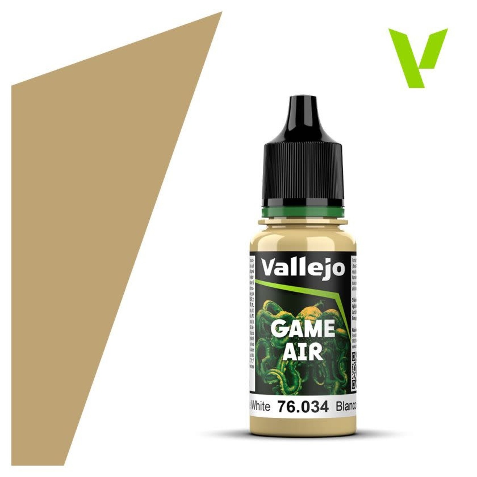 Vallejo Vallejo Game Air 76.034 Bone White 18ml