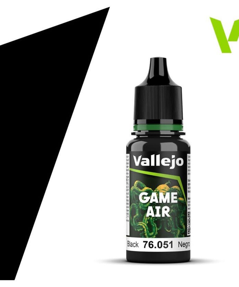 Vallejo Vallejo Game Air 76.051 Black 18ml