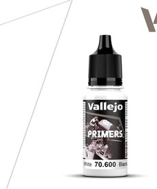 Vallejo Vallejo Primers 70.600 White 18ml Vallejo Vallejo Primers 70.600 White 18ml