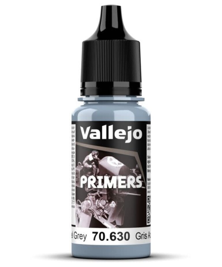 Vallejo Vallejo Primers 70.630 Steel Grey 18ml