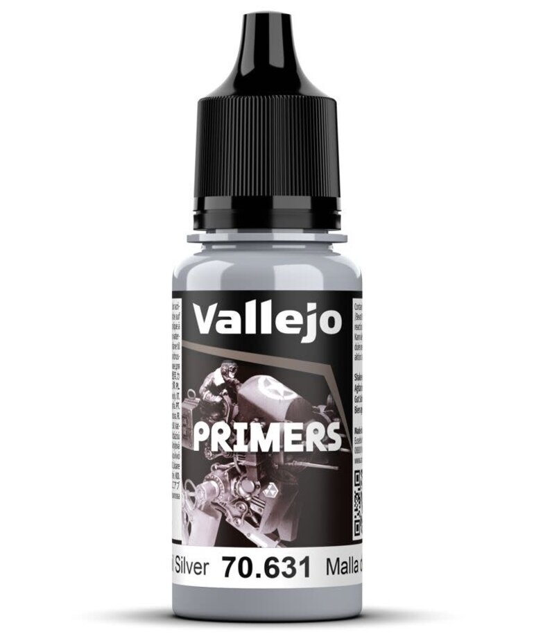 Vallejo Vallejo Primers 70.631 Chainmail Silver 18ml