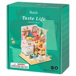 Robotime Rolife DIY Miniature Dollhouse Kit: Taste Life Kitchen