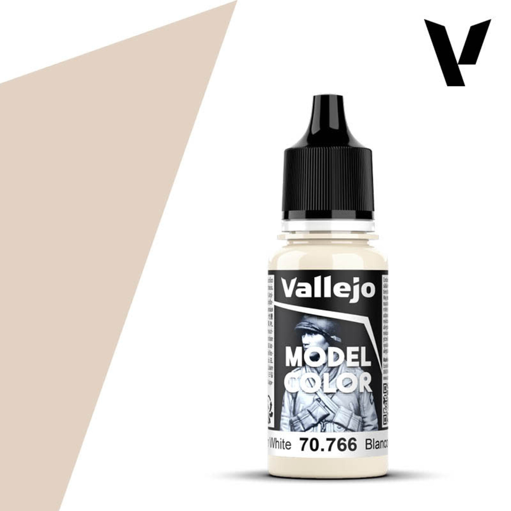 Vallejo Vallejo Model Color 70.766 Cream White 18ml