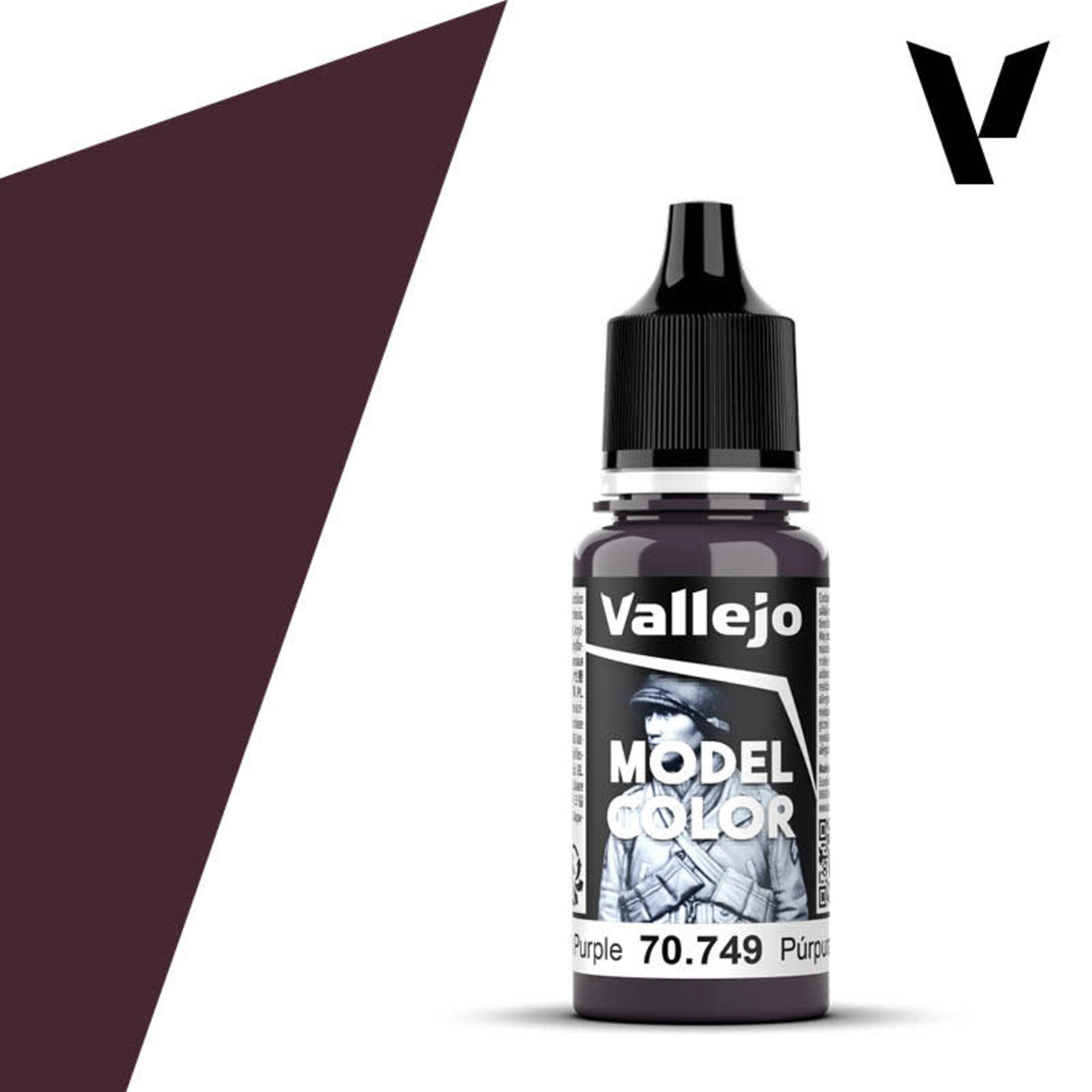 Vallejo Vallejo Model Color 70.749 Dark Purple 18ml