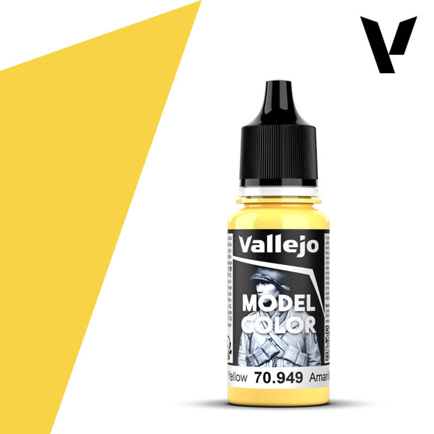 Vallejo Vallejo Model Color 70.949 Light Yellow 18ml