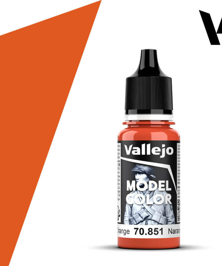 Vallejo Vallejo Model Color 70.851 Bright Orange 18ml