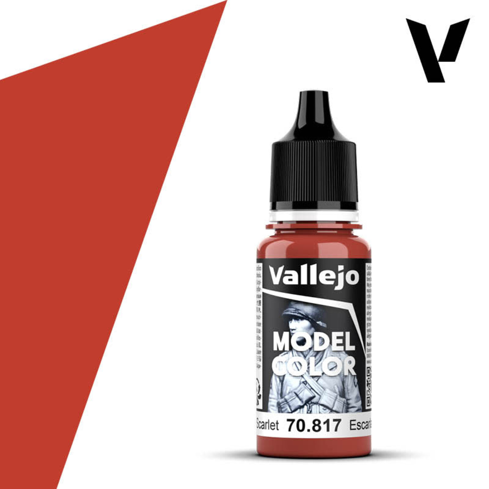 Vallejo Vallejo Model Color 70.817 Scarlet 18ml