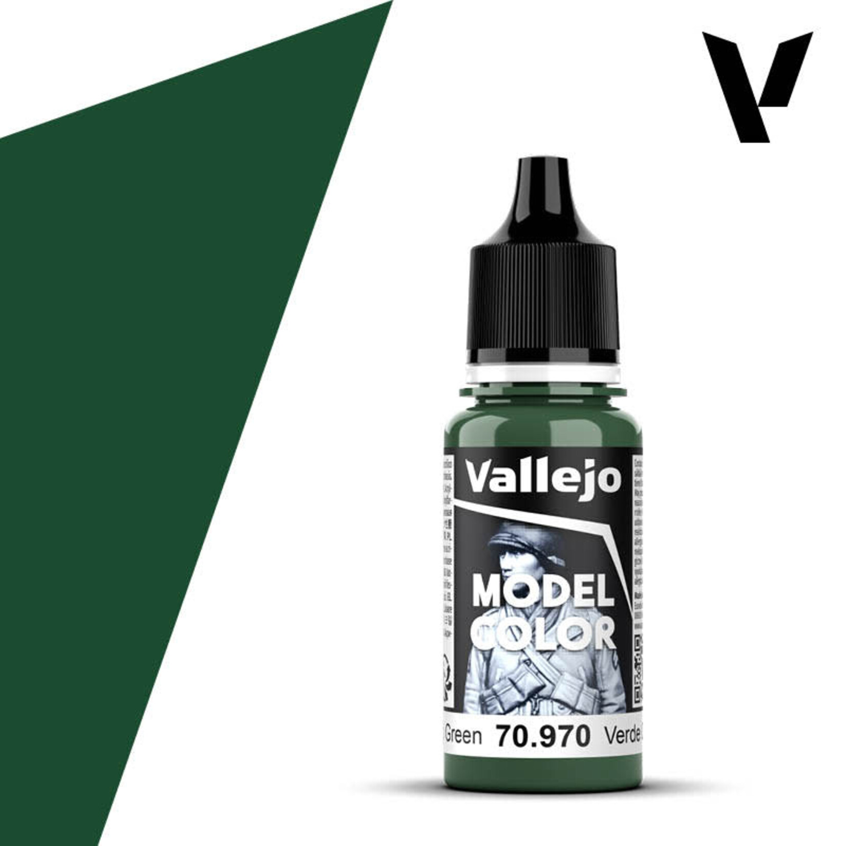 Vallejo Vallejo Model Color 70.970 Deep Green 18ml