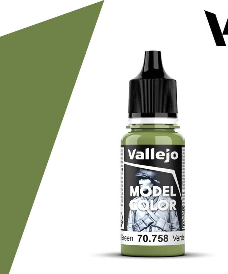 Vallejo Vallejo Model Color 70.758 Bright Green 18ml