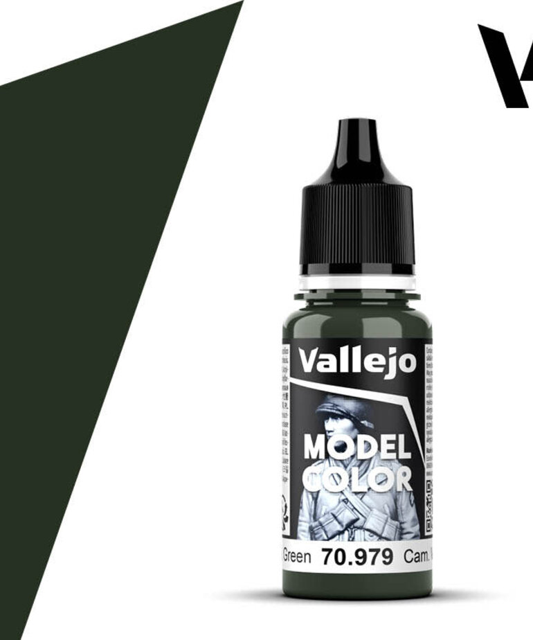 Vallejo Vallejo Model Color 70.979 Camouflage Dark Green 18ml