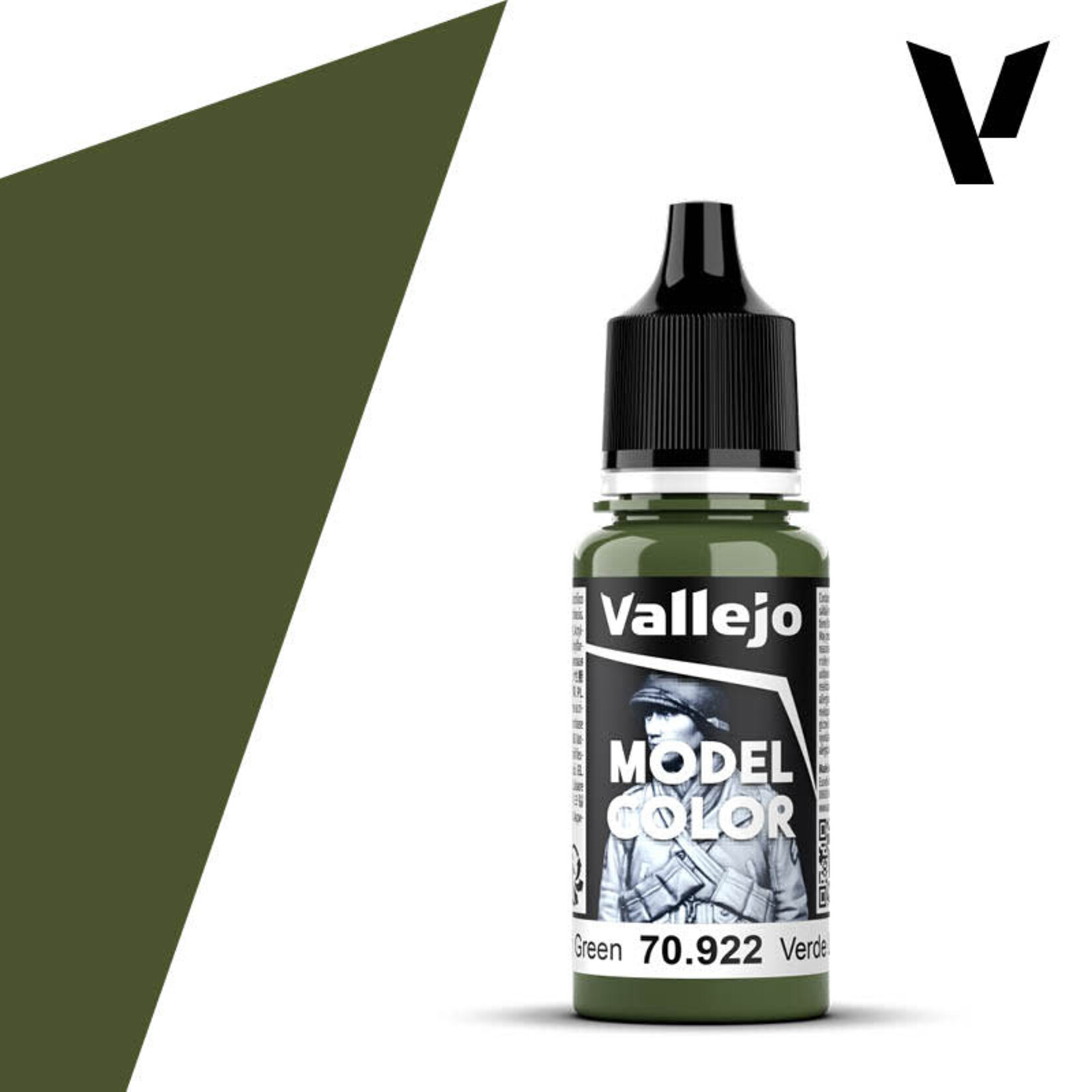 Vallejo Vallejo Model Color 70.922 Uniform Green 18ml