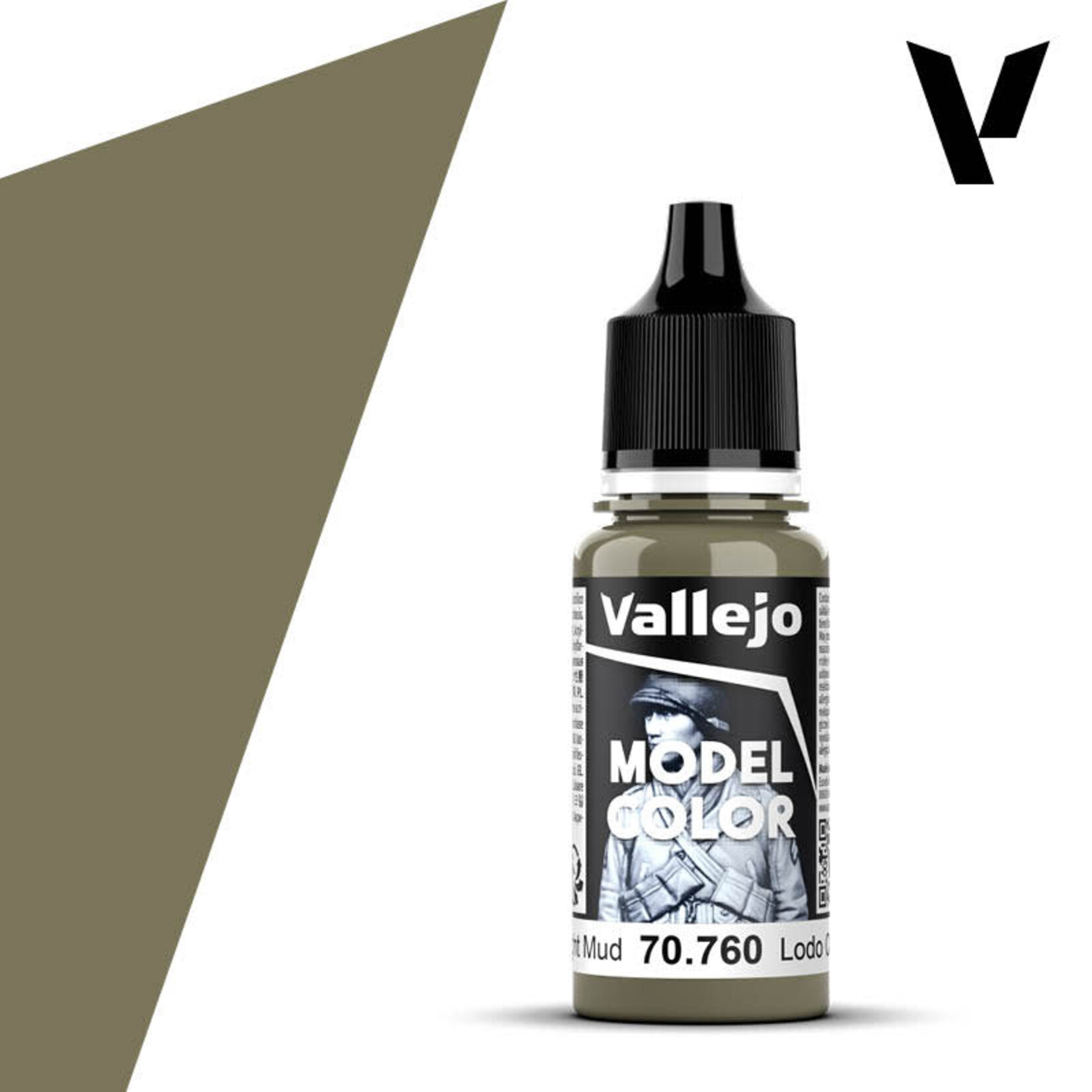 Vallejo Vallejo Model Color 70.760 Light Mud 18ml