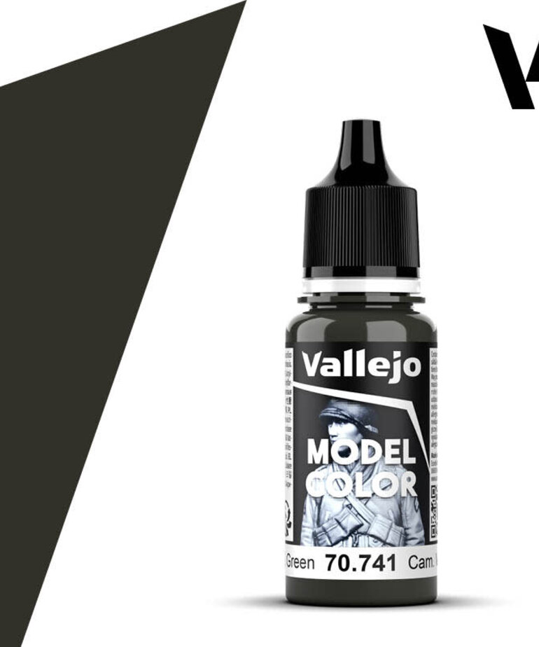 Vallejo Vallejo Model Color 70.741 Cam. Black Green 18ml