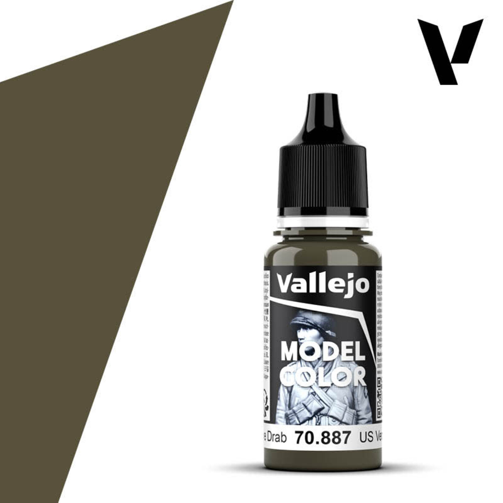Vallejo Vallejo Model Color 70.887 US Olive Drab 18ml