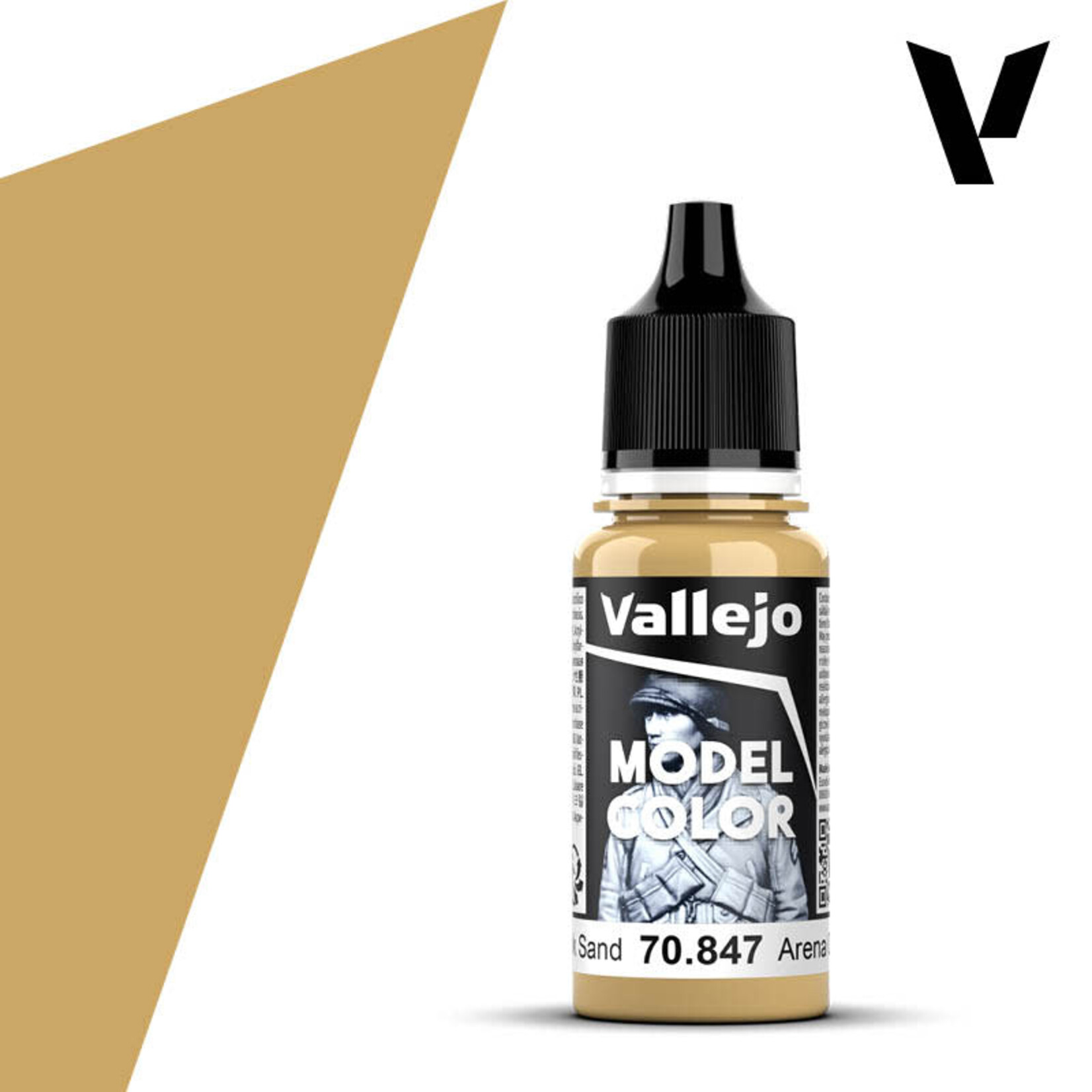 Vallejo Vallejo Model Color 70.847 Dark Sand 18ml