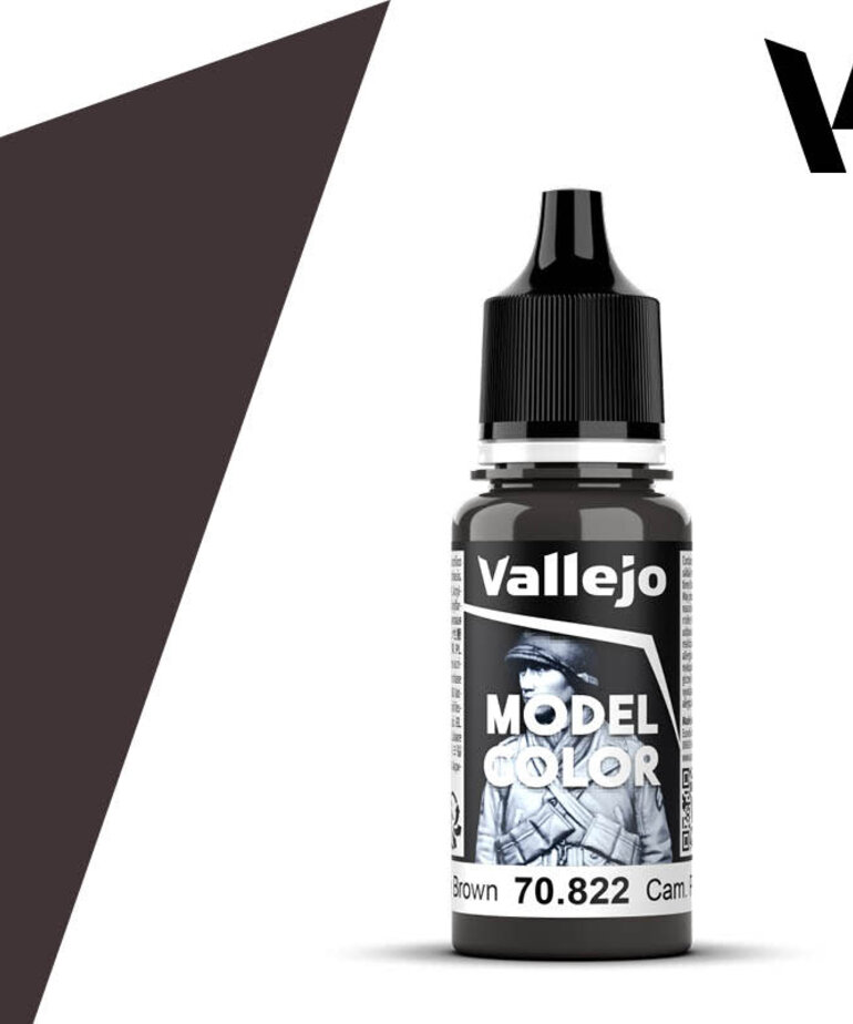 Vallejo Vallejo Model Color 70.822 Cam. Black Brown 18ml
