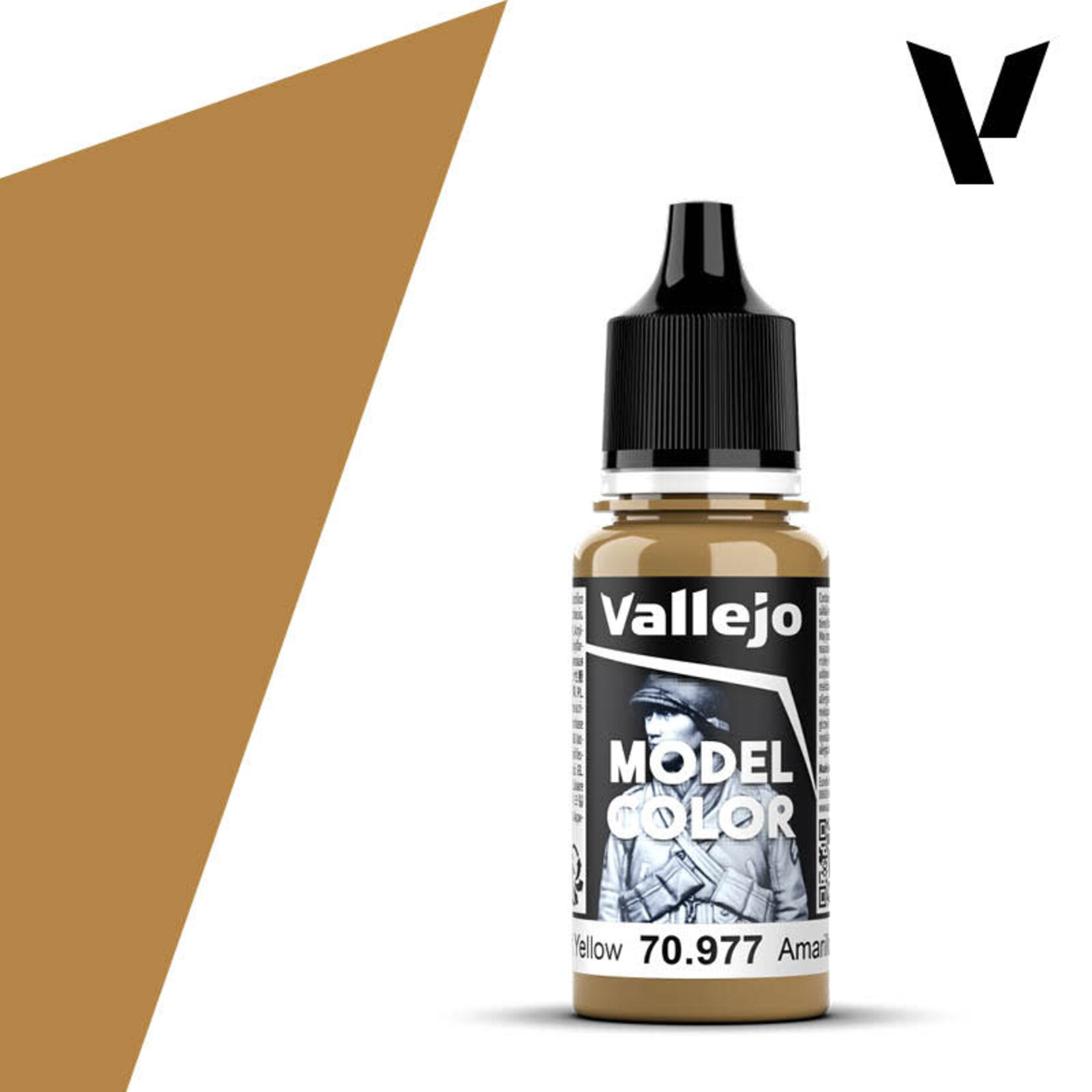 Vallejo Vallejo Model Color 70.977 Desert Yellow 18ml