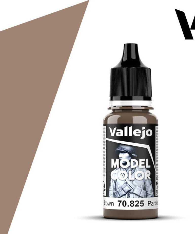 Vallejo Vallejo Model Color 70.825 Pale Brown 18ml