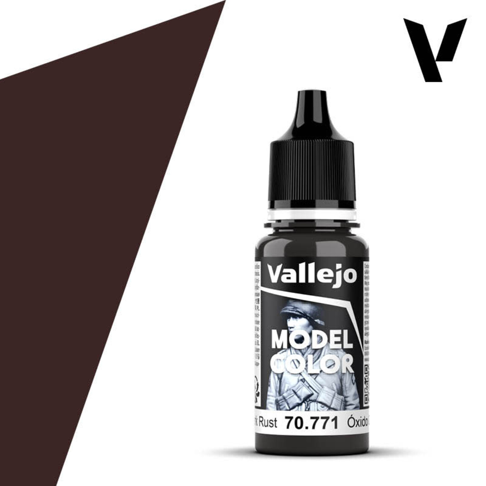Vallejo Vallejo Model Color 70.771 Dark Rust 18ml