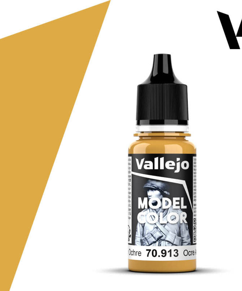 Vallejo Vallejo Model Color 70.913 Yellow Ochre 18ml