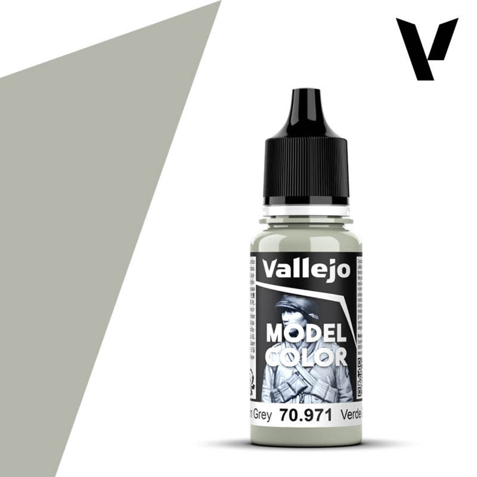 Vallejo Vallejo Model Color 70.971 Green Grey 18ml