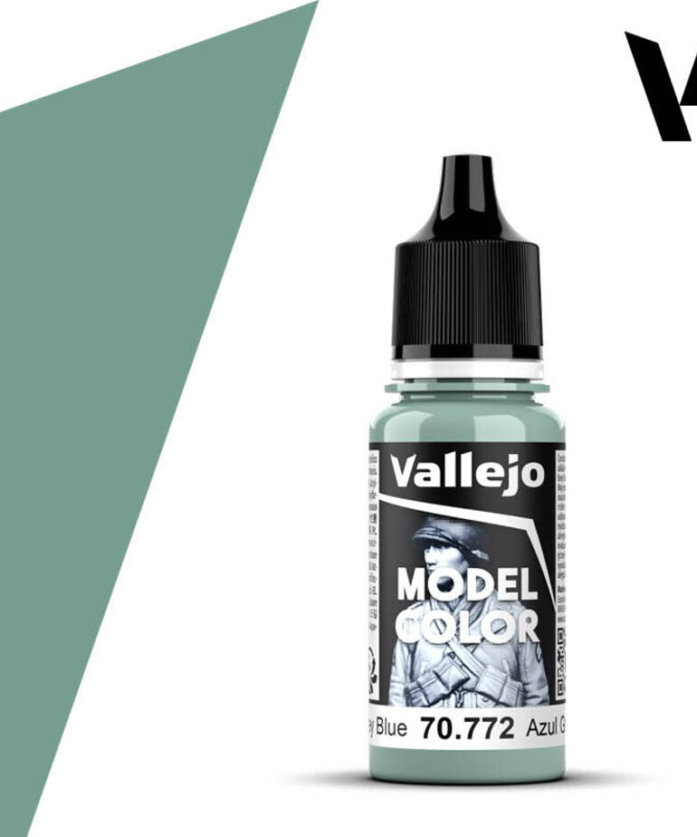 Vallejo Vallejo Model Color 70.772 Medium Grey Blue 18ml