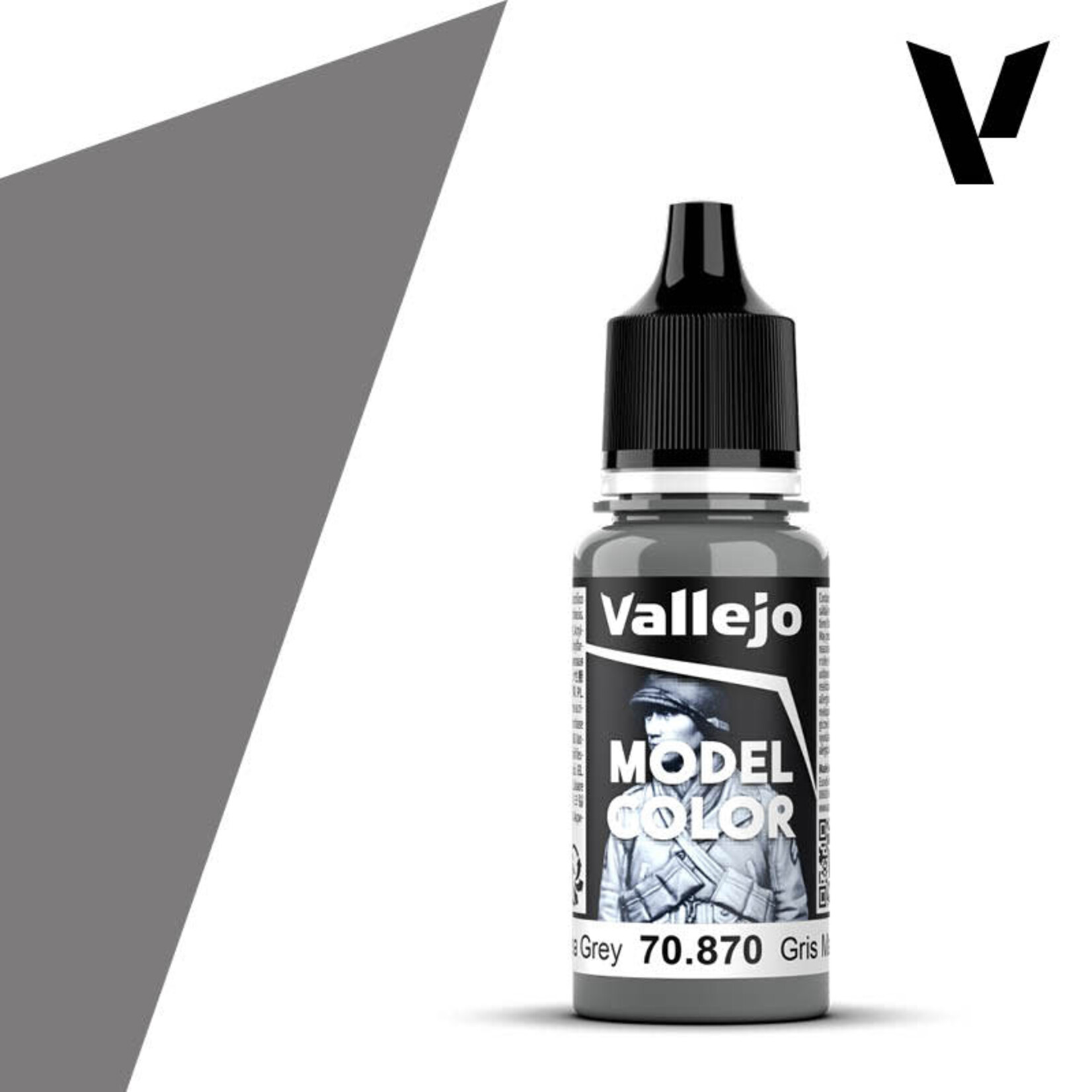Vallejo Vallejo Model Color 70.870 Medium Sea Grey 18ml