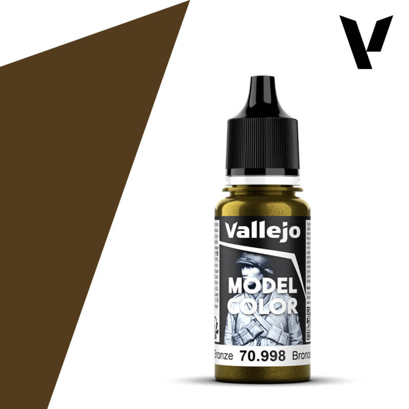 Vallejo Vallejo Model Color 70.998 Bronze 18ml