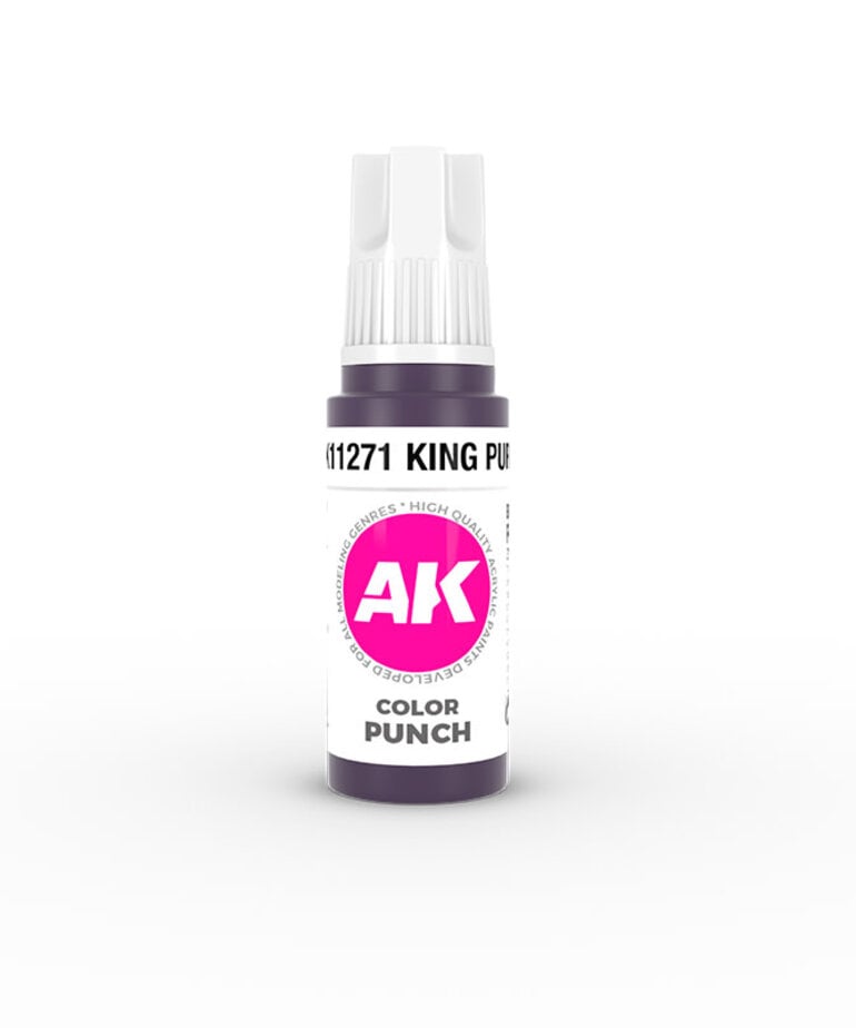 AK Interactive AK11271 3G Acrylic King Purple 17ml