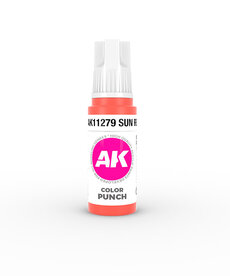 AK Interactive AK11279 3G Acrylic Sun Red 17ml