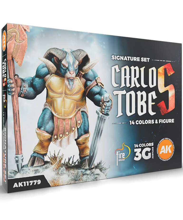 AK Interactive AK11779 3G Carlos Tobes Signature (14) Set