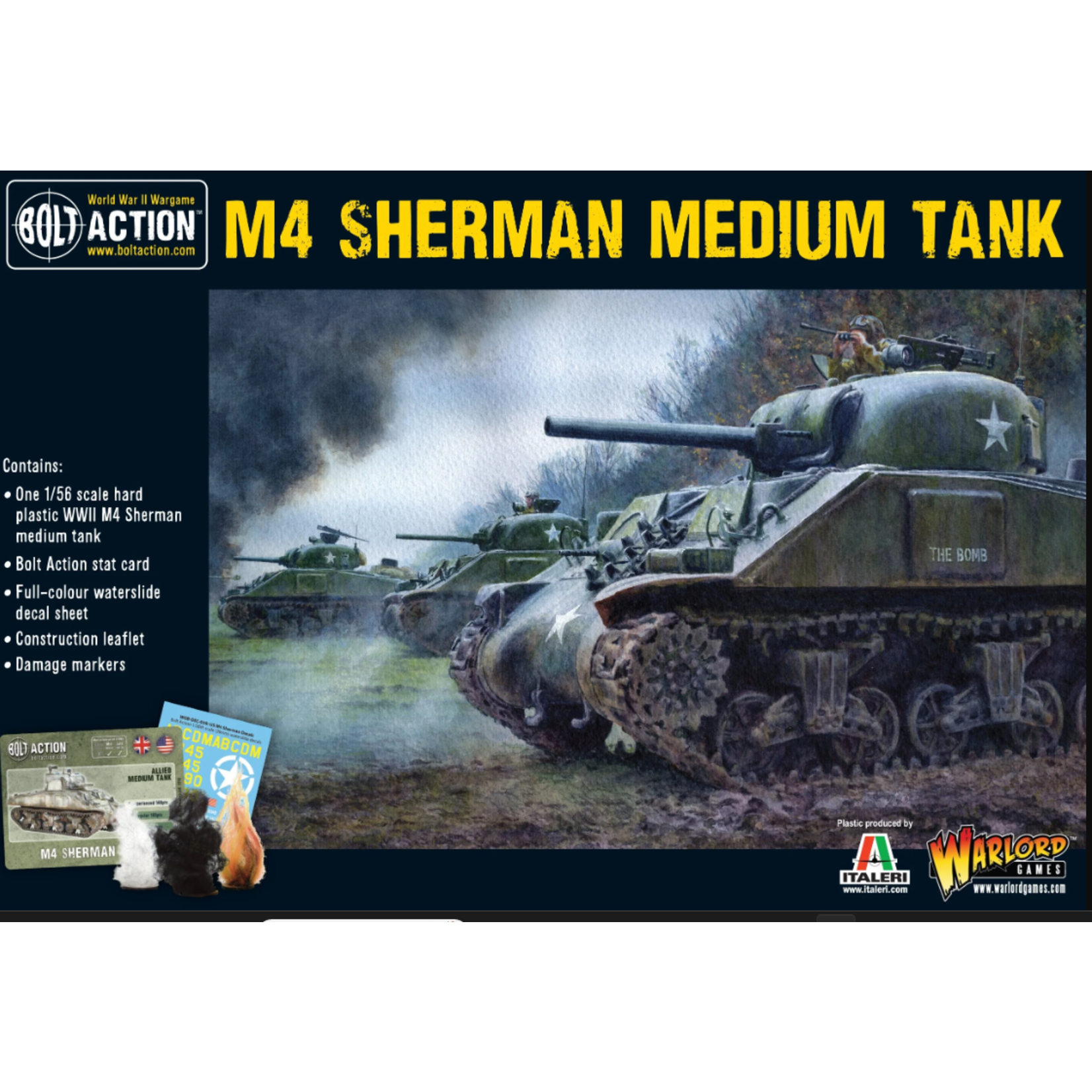 Warlord Games Bolt Action: M4 Sherman Medium Tank