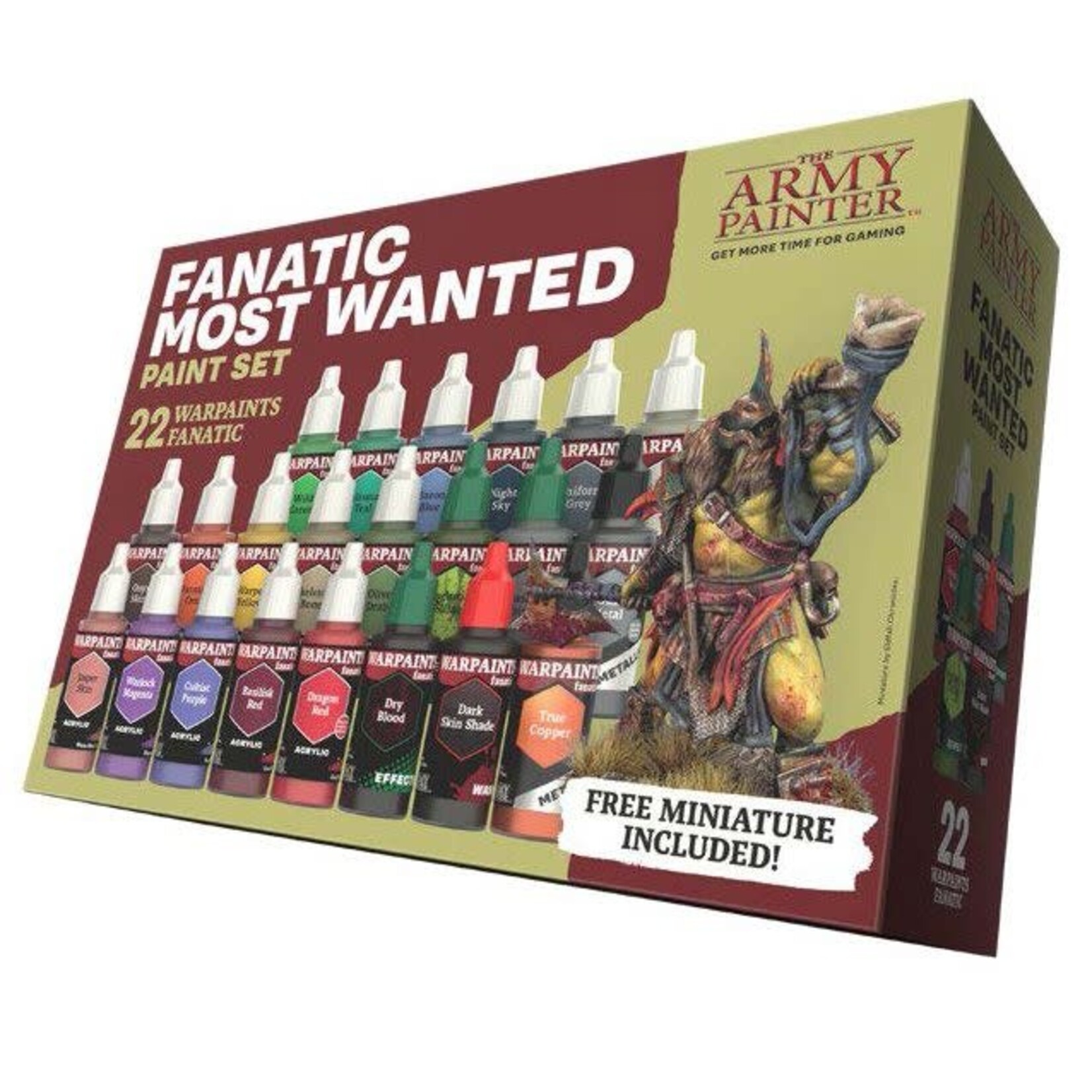 The Army Painter The Army Painter Warpaints Fanatic Most Wanted Paint Set