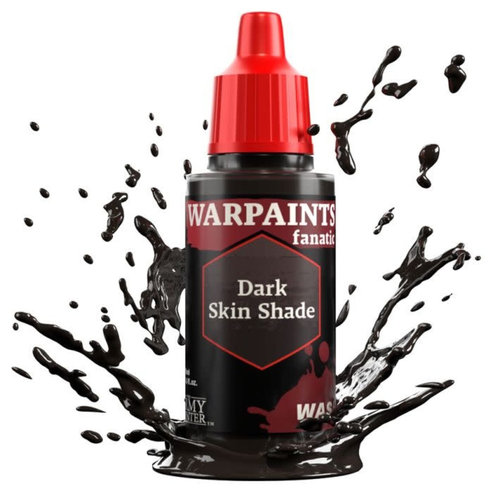 The Army Painter The Army Painter Warpaints Fanatic Wash Dark Skin Shade 18ml