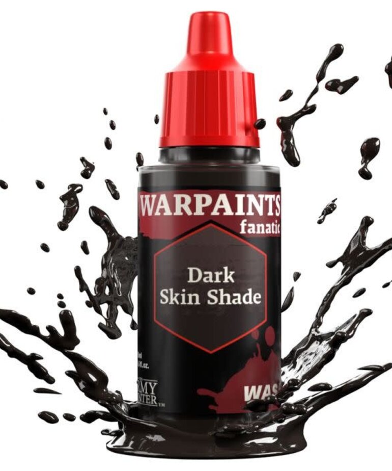 The Army Painter The Army Painter Warpaints Fanatic Wash Dark Skin Shade 18ml