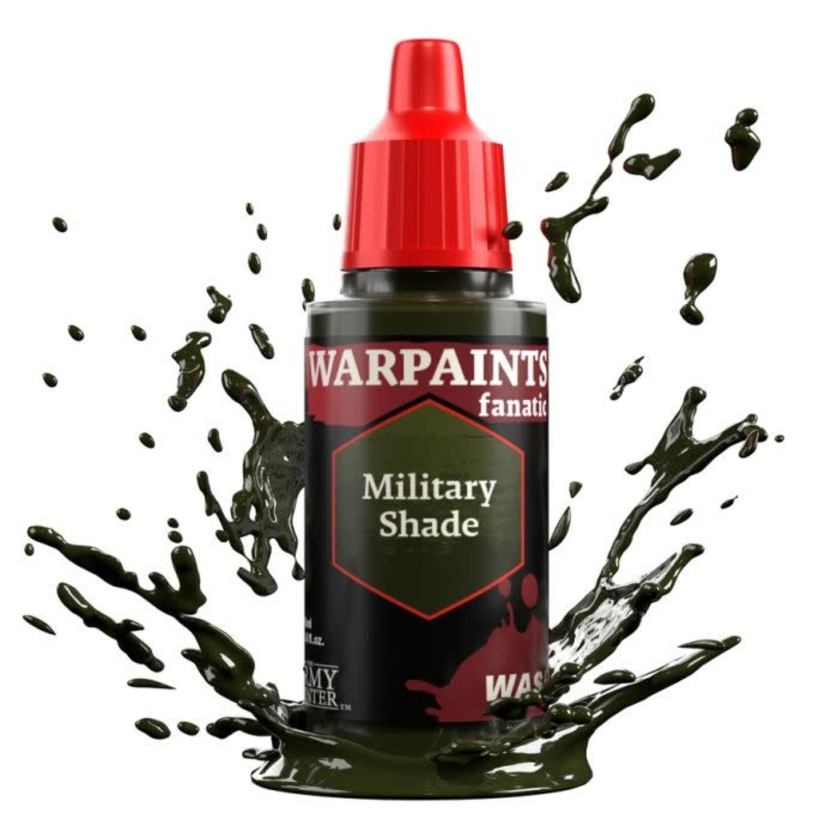 The Army Painter The Army Painter Warpaints Fanatic Wash Military Shade 18ml