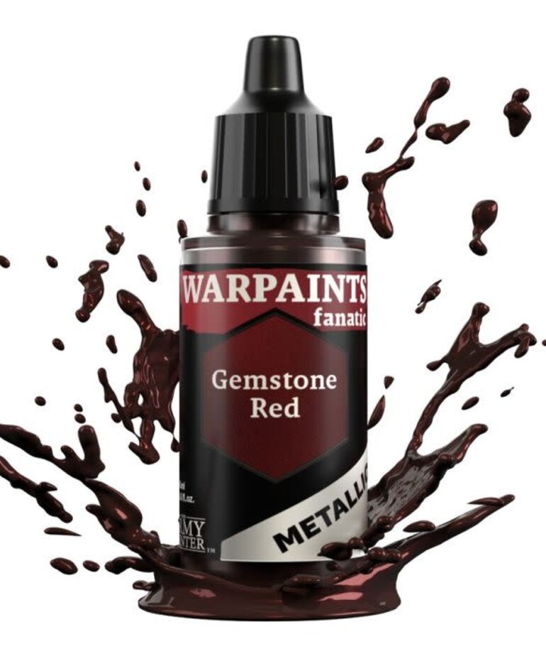 The Army Painter The Army Painter Warpaints Fanatic Metallic Gemstone Red 18ml