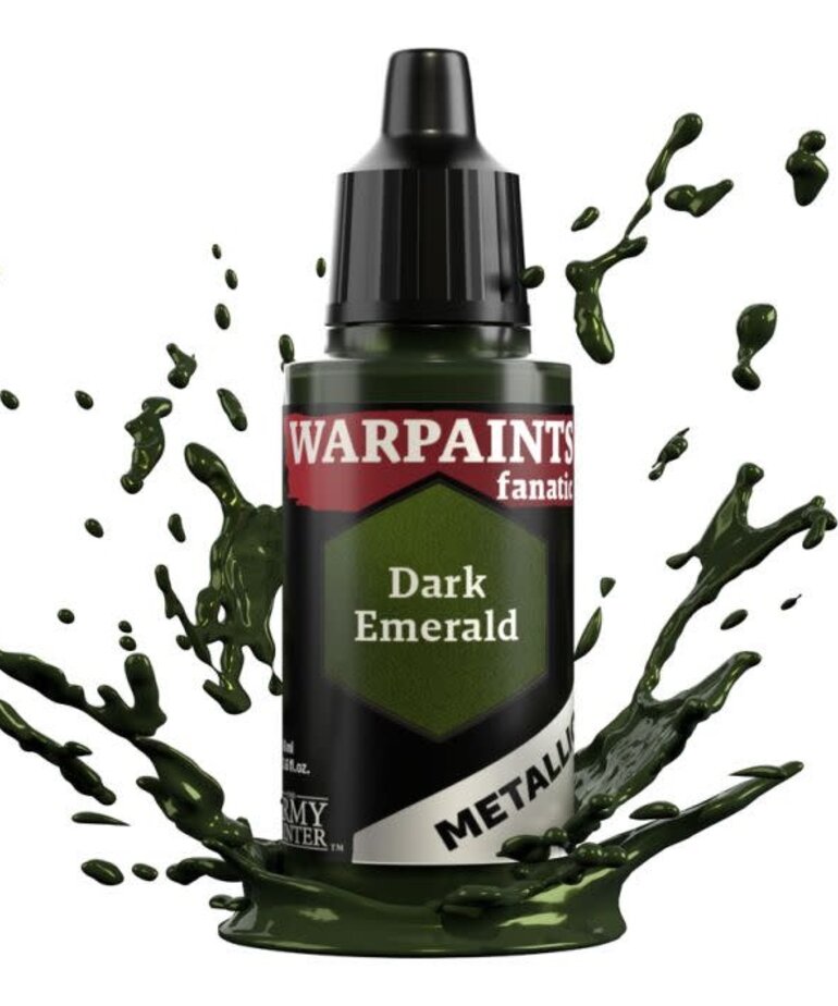 The Army Painter The Army Painter Warpaints Fanatic Metallic Dark Emerald 18ml