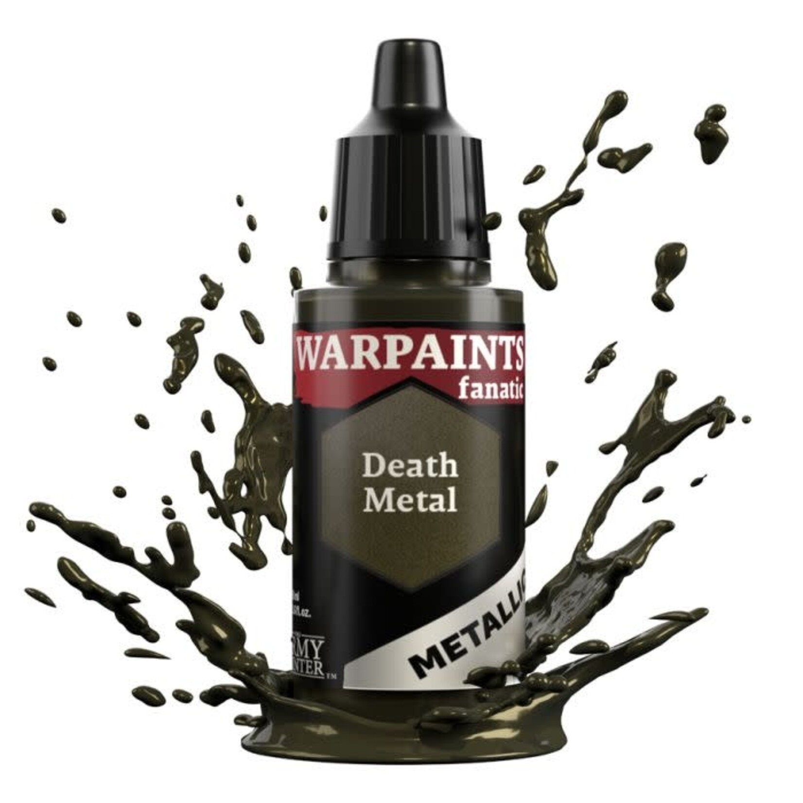 The Army Painter The Army Painter Warpaints Fanatic Metallic Death Metal 18ml