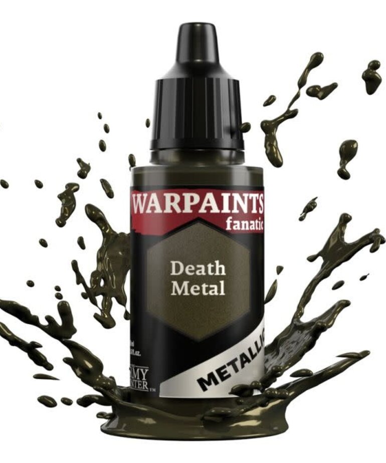 The Army Painter The Army Painter Warpaints Fanatic Metallic Death Metal 18ml