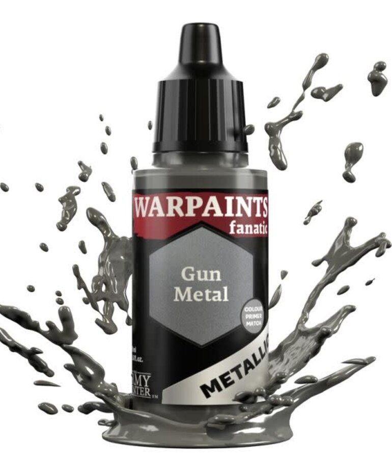 The Army Painter The Army Painter Warpaints Fanatic Metallic Gun Metal 18ml