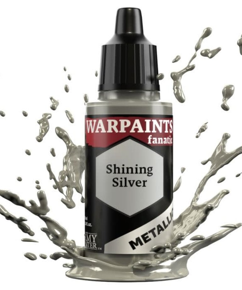 The Army Painter The Army Painter Warpaints Fanatic Metallic Shining Silver 18ml