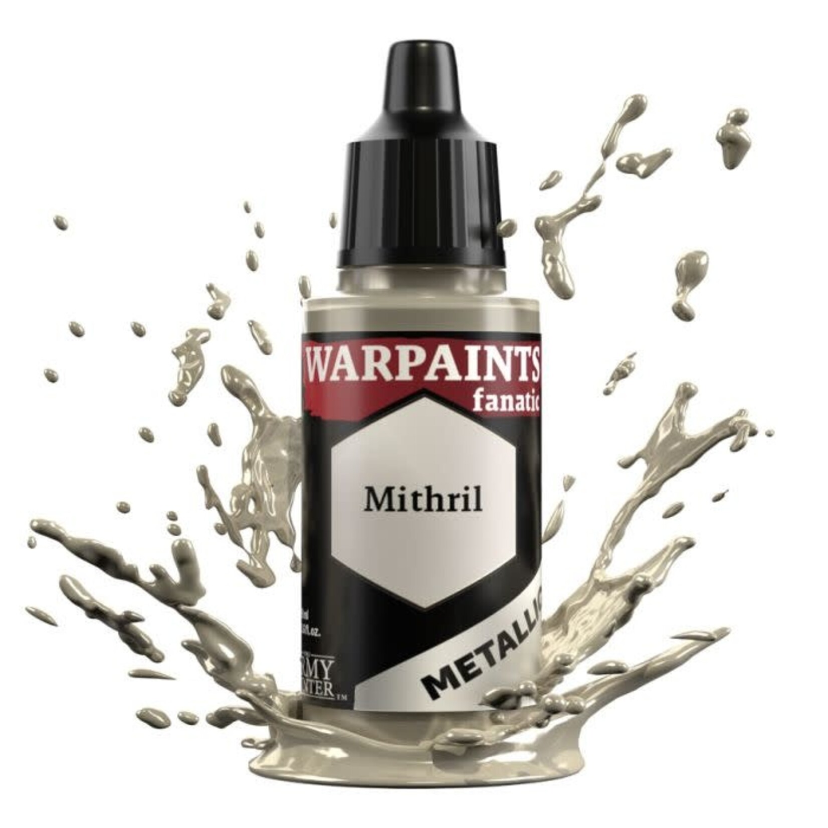 The Army Painter The Army Painter Warpaints Fanatic Metallic Mithril 18ml